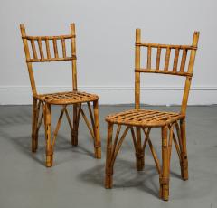 Bamboo Side Chair France c 1950 - 4051711