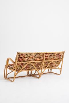 Bamboo and Rattan Sofa - 3922030