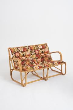 Bamboo and Rattan Sofa - 4493540