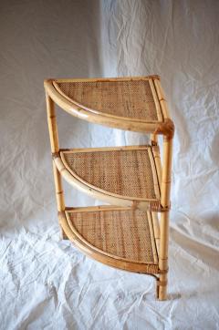 Bamboo and Rush Fabric tag re 1970s - 4698169