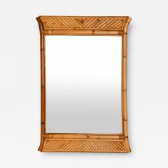 Bamboo mirror from 1980s - 3388370