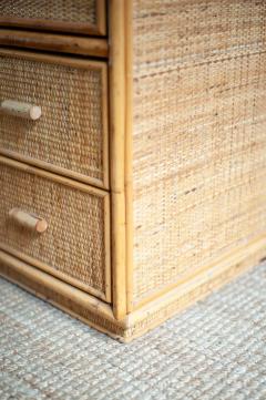 Bamboo wardrobe by Southern Nurseries 1970s - 4572287