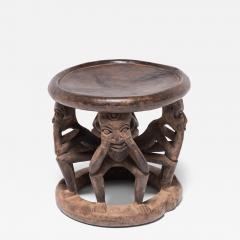 Bamileke Figurative Stool - 4291355