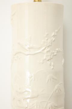 Banc de Chine Ivory Porcelain Lamps - 1173242