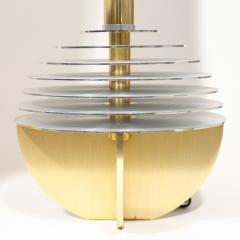 Banci Pair of Italian Brass Globe Table Lamps - 1253635