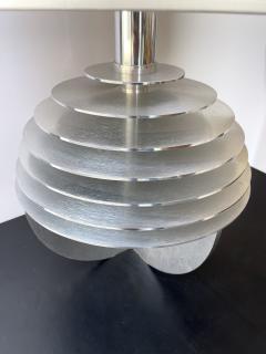 Banci Pair of Metal Saturn Lamps by Banci Italy 1970s - 2840770