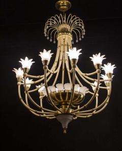 Banci Striking Pair of Modern Italian Chandeliers by Banci Florence 1970 - 1847373