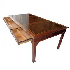 Banded Chippendale Regency Sligh Furniture Writing Desk - 2573365