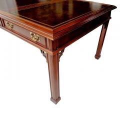 Banded Chippendale Regency Sligh Furniture Writing Desk - 2573366