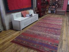 Banded Kilim Wide Runner DK 98 82 - 2495625