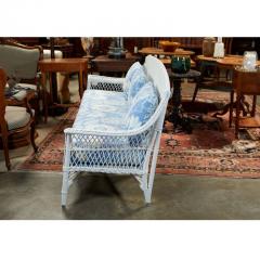 Bar Harbor Wicker Sofa - 1634132