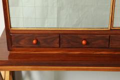 Bar in Rosewood and Mirror made in Italy 1935 - 463123