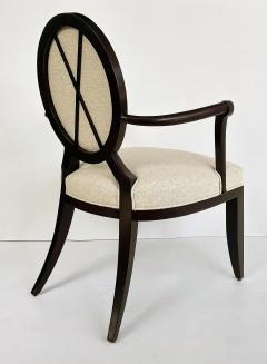 Barbara Barry Barbara Barry Baker Dining Chairs Newly Upholstered Set of 8 2 Arm 6 Side - 4572003