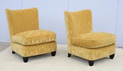 Barbara Barry Barbara Barry For Baker Slipper Chairs In Mohair Upholstery - 4303772