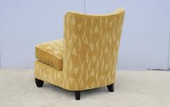 Barbara Barry Barbara Barry For Baker Slipper Chairs In Mohair Upholstery - 4303779