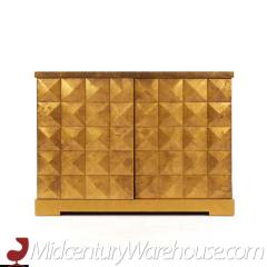 Barbara Barry Barbara Barry for Baker Gold Leaf Cabinet Credenza - 3684041