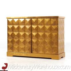 Barbara Barry Barbara Barry for Baker Gold Leaf Cabinet Credenza - 3684042