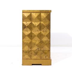 Barbara Barry Barbara Barry for Baker Mid Century Gold Leaf Cabinet Credenza - 3904801