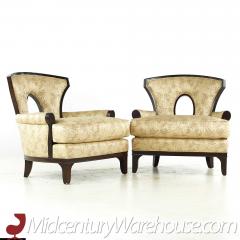 Barbara Barry Barbara Barry for Henredon Lounge Chairs Pair - 3694409