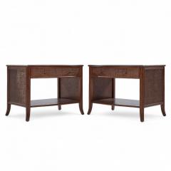 Barbara Barry Barbara Barry for McGuire Rattan Nightstands Pair - 4340625