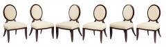 Barbara Barry Set of 8 Oval X Dining Chairs by Barbara Barry for Baker - 4363972