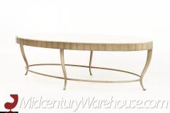 Barbara Barry for Henredon Mid Century Marble Top Coffee Table - 2568840