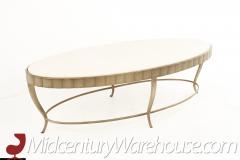 Barbara Barry for Henredon Mid Century Marble Top Coffee Table - 2568841