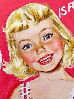 Barbara Briggs Bradley Childrens Book Cover Mid Century Blond Girl Female Illustrator 1954 - 3621751
