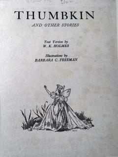 Barbara Freeman Thumbkin Childrens Nursery Rhyme Hans Christian Andersen - 4439163
