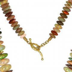 Barbara Heinrich 212 50 carat Australian Opal Yellow Gold Necklace Barbara Heinrich 2026 - 4711279