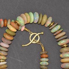 Barbara Heinrich 212 50 carat Australian Opal Yellow Gold Necklace Barbara Heinrich 2026 - 4711284
