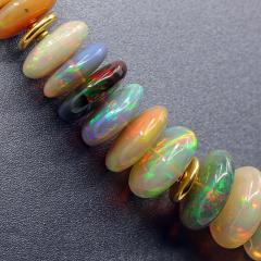 Barbara Heinrich 212 50 carat Australian Opal Yellow Gold Necklace Barbara Heinrich 2026 - 4711301