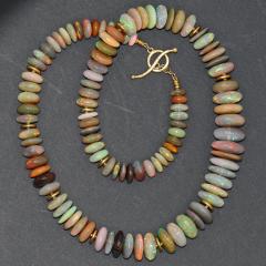 Barbara Heinrich 212 50 carat Australian Opal Yellow Gold Necklace Barbara Heinrich 2026 - 4711310