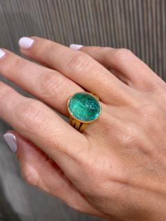 Barbara Heinrich Certified Paraiba Tourmaline Gold Ring Barbara Heinrich 2025 - 4711318