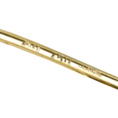 Barbara Heinrich Sage Diamond Yellow Gold One of a Kind Loop Hoop Earrings Barbara Heinrich 2026 - 4711308