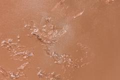 Barbara Kiskovski Mixed Media Metallic Copper Textural Painting on Canvas - 4514536