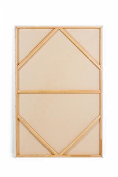 Barbara Kiskovski Triptych of White Textural Paintings on Canvas - 4514583