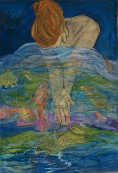 Barbara Wasserman Fish Pond - 4233274