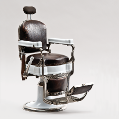 Salesmans Sample Barber Chair c 1910 - 6149