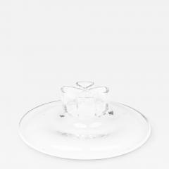 Barbini Italian Mid Century Four Leaf Clover Murano Glass Flower Vase - 4692406