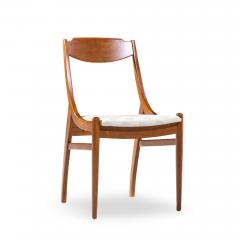 Barney Flagg Barney Flagg for Drexel Parallel Mid Century Walnut Dining Chairs Set of 4 - 4527488