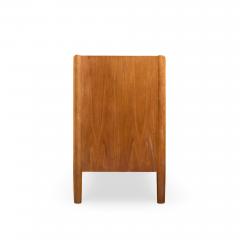 Barney Flagg Barney Flagg for Drexel Parallel Mid Century Walnut and Cane Credenza and Hutch - 4524018