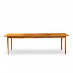 Barney Flagg Barney Flagg for Drexel Parallel Walnut Expanding Dining Table with 2 Leaves - 4523229