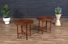 Barney Flagg Mid Century Parallel Side Tables by Barney Flagg for Drexel - 3961963