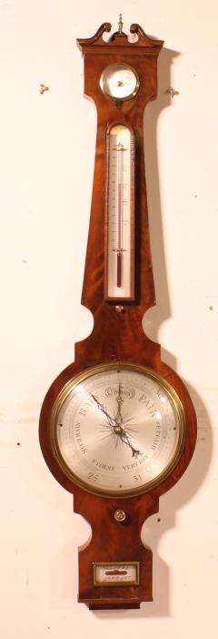 Barometer In Walnut 19th Century - 3286945