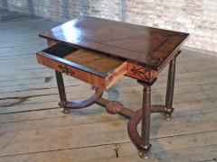 Baroque 17th Century Italian or Maltese Marquetry Center table or Desk - 1300958