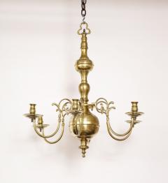 Baroque Brass Six Light Chandelier - 3008588