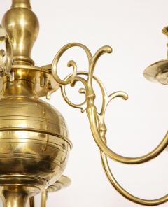 Baroque Brass Six Light Chandelier - 3008592