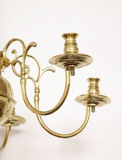 Baroque Brass Six Light Chandelier - 3008593