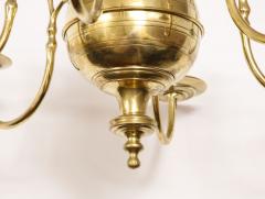 Baroque Brass Six Light Chandelier - 3008594